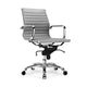 Century Modern Classic Aluminum Office Chair (Set of 2)