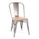 Dreux Light Elm Wood Side Chair (Set of 4)