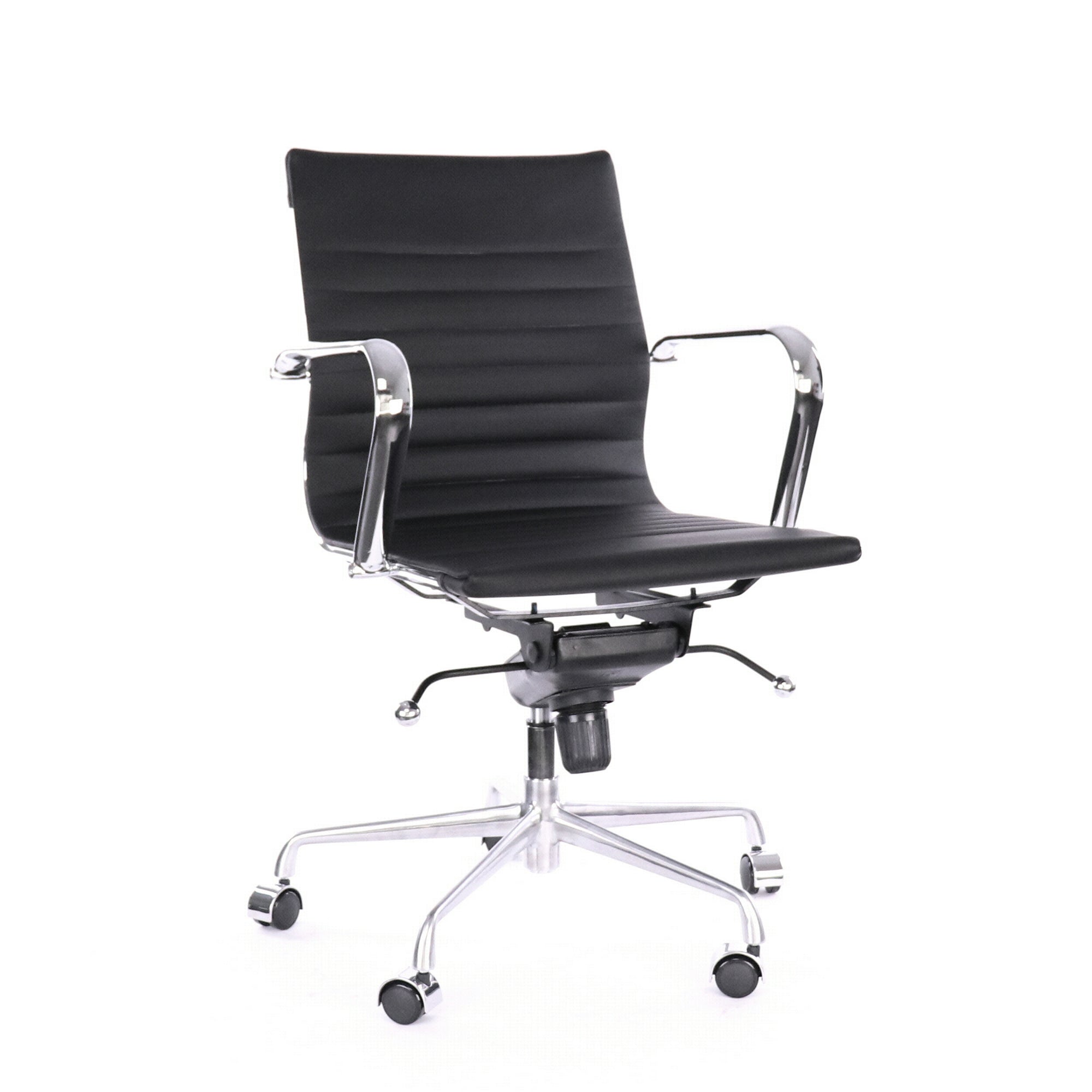 -Decade Modern Classic Aluminum Office Chair (Set of 2)--MODTEMPO