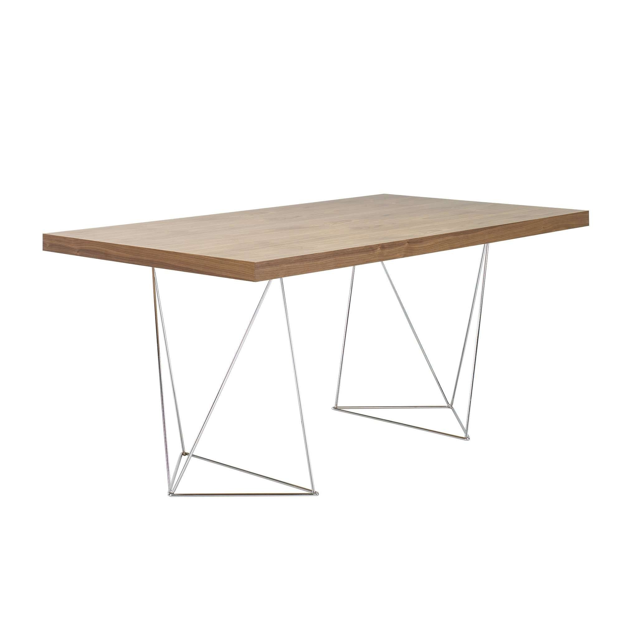 Tema Home-Multi 63" Table Top w/ Trestles 077040-MULTI63T-Dining Table-MODTEMPO