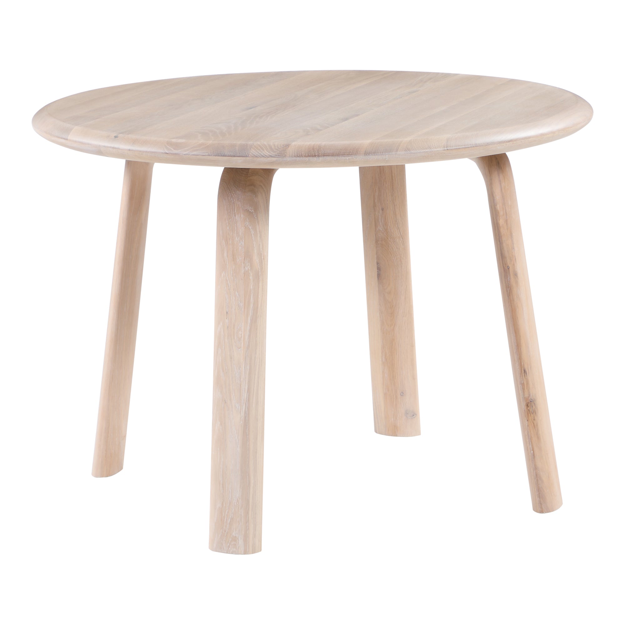 MOES-Malibu Round Oak Dining Table-Dining Tables-MODTEMPO