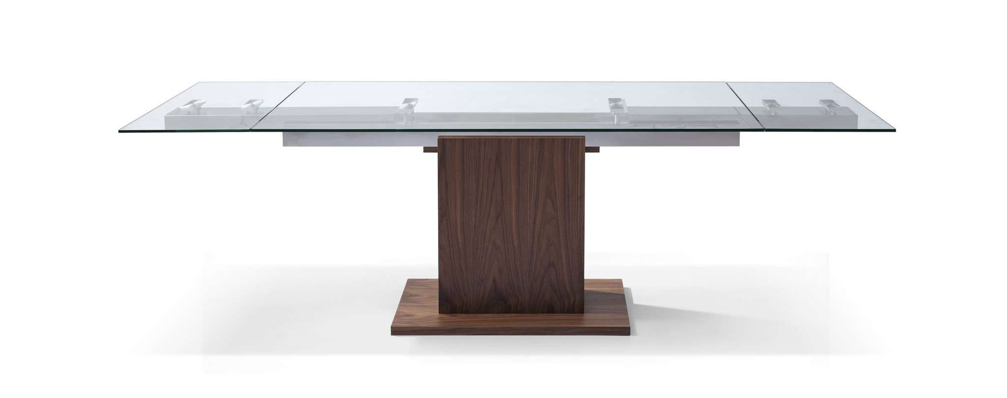 Whiteline Modern Living-Pilastro Extendable Dining Table-Dining Tables-MODTEMPO