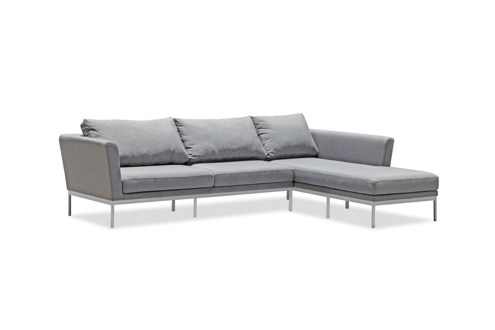 Whiteline Modern Living-Ursula Outdoor Right Facing Sectional-Outdoor Sectionals-MODTEMPO