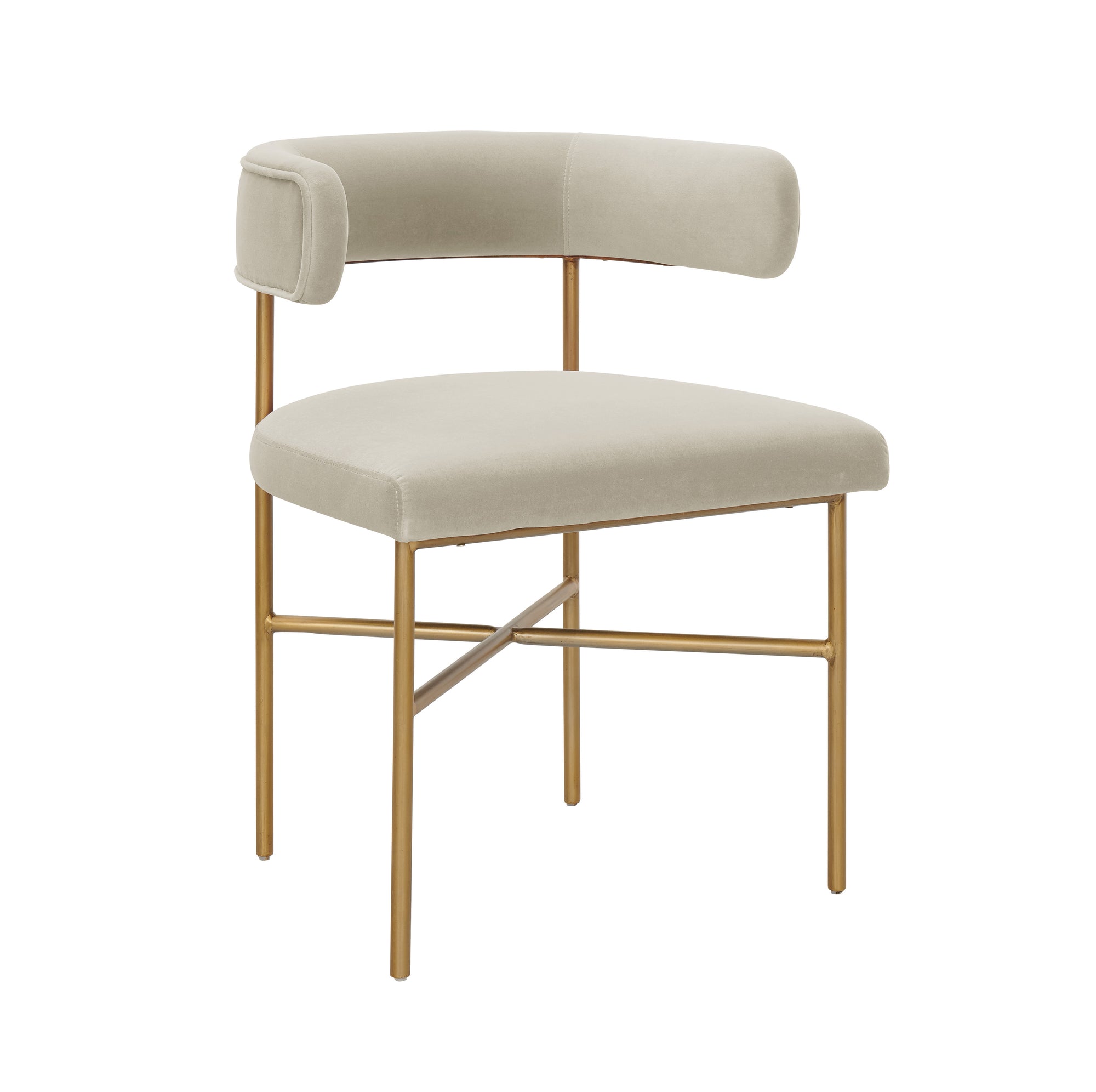TOV-Kim Velvet Dining Chair-Dining Chairs-MODTEMPO