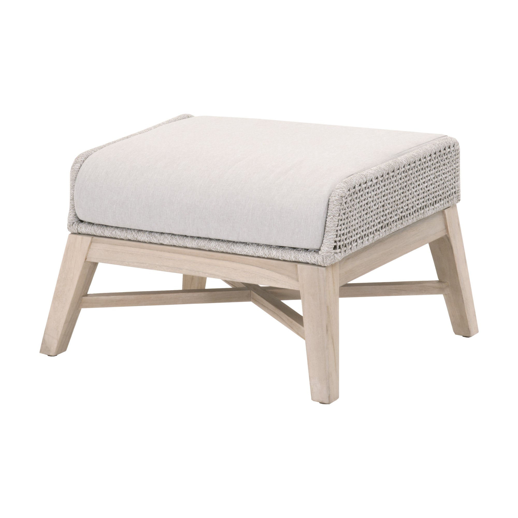 Essentials for Living-Tapestry Outdoor Footstool-Outdoor Ottomans-MODTEMPO
