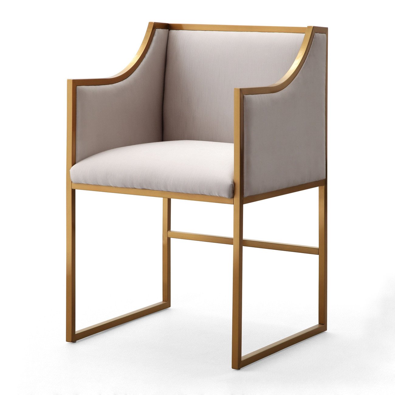 Tov-Atara Cream Velvet Chair-Dining Chairs-MODTEMPO