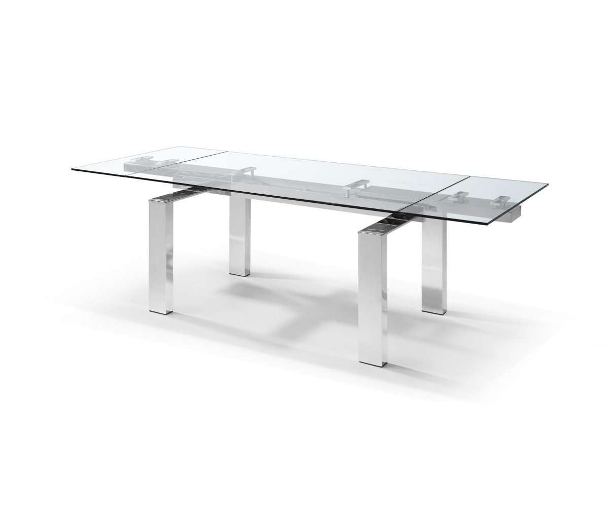 Whiteline Modern Living-Cuatro Extendable Dining Table-Dining Tables-MODTEMPO