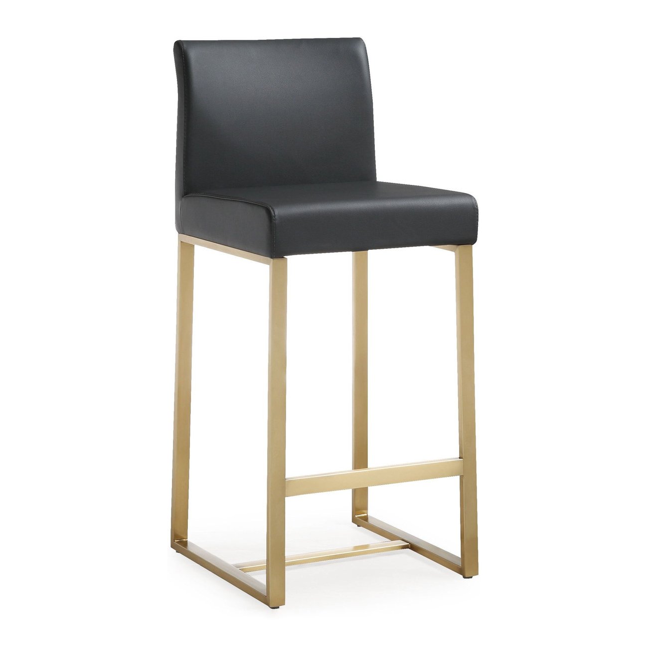 Tov-Denmark Gold Steel Counter Stool - Set of 2-Bar Stools & Counter Stools-MODTEMPO
