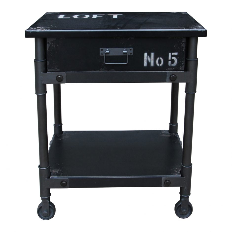 MOES-SOHO 1 DRAWER CABINET-End/Side Tables-MODTEMPO