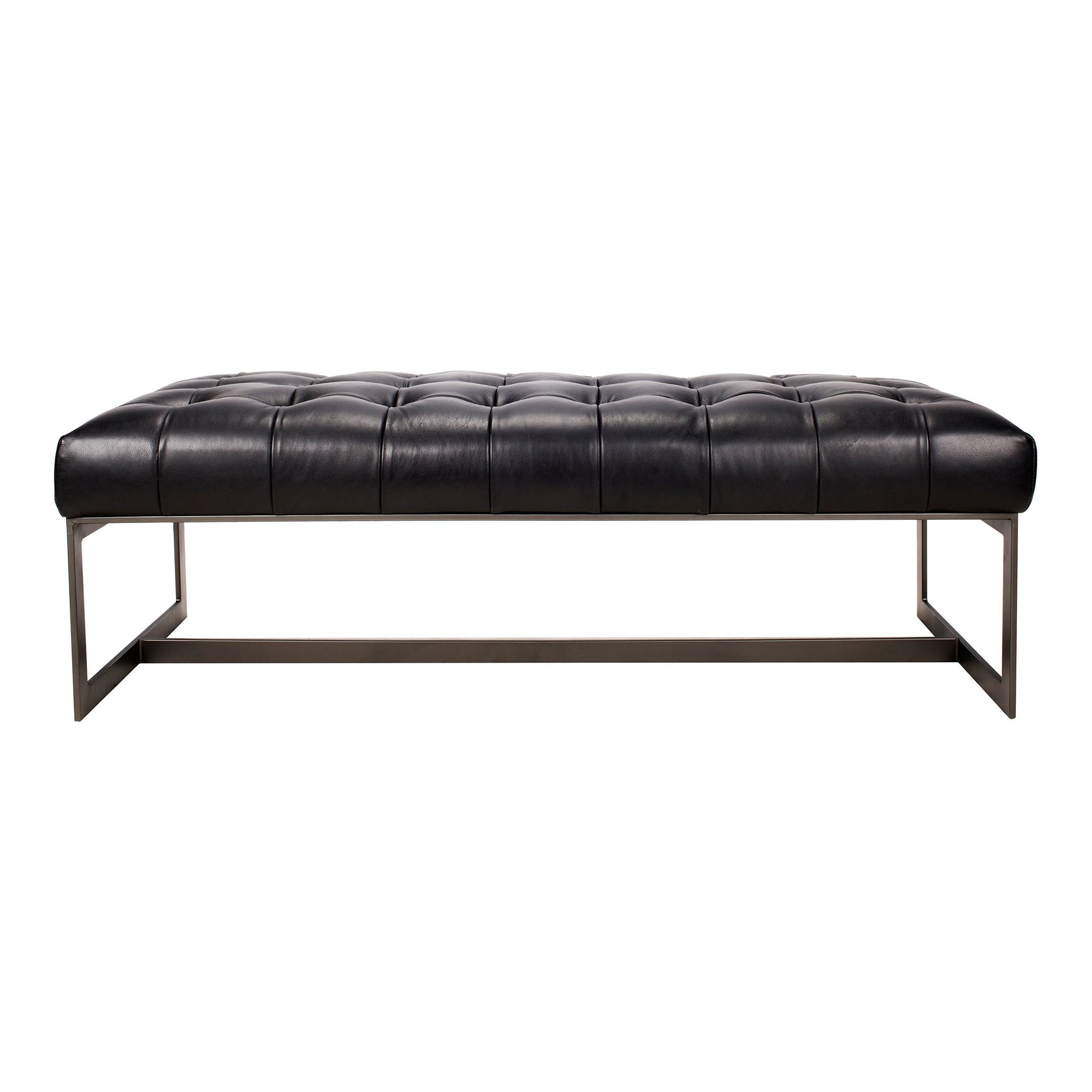 MOES-WYATT LEATHER BENCH-Benches-MODTEMPO